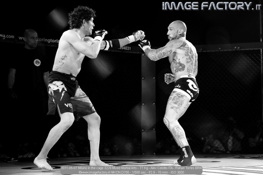 2011-05-07 Milano in the cage 3229 Mixed Martial Arts - 77 Kg - Alex Celotto ITA - Rafael Torres BRA
